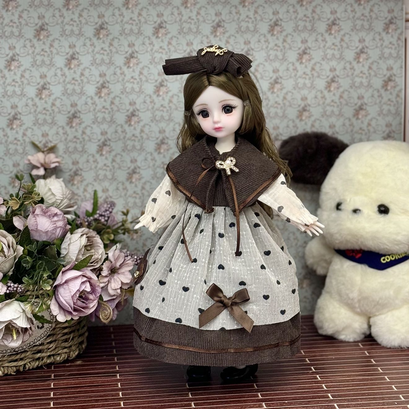 Collectible Vintage Matches - Bambola BJD Vintage Stile Dolce da