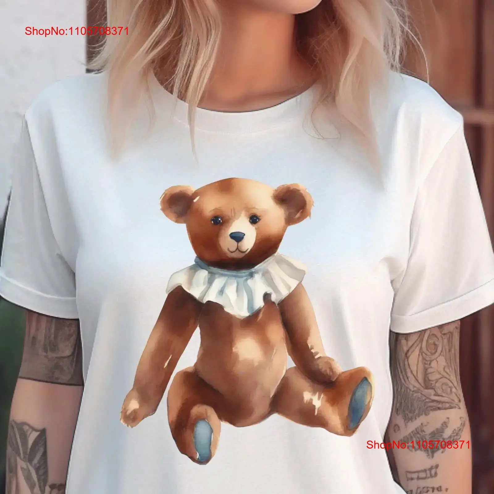 Vintage Collectible Bears - T-shirt vintage con orsetto di peluche,