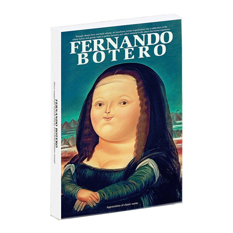 Collectible Vintage Greeting Cards - 30 Cartoline d'Arte di Fernando Botero,