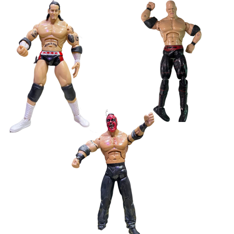Vintage And Collectible Items - WE WRESTLERS Undertaker John Cena Batista