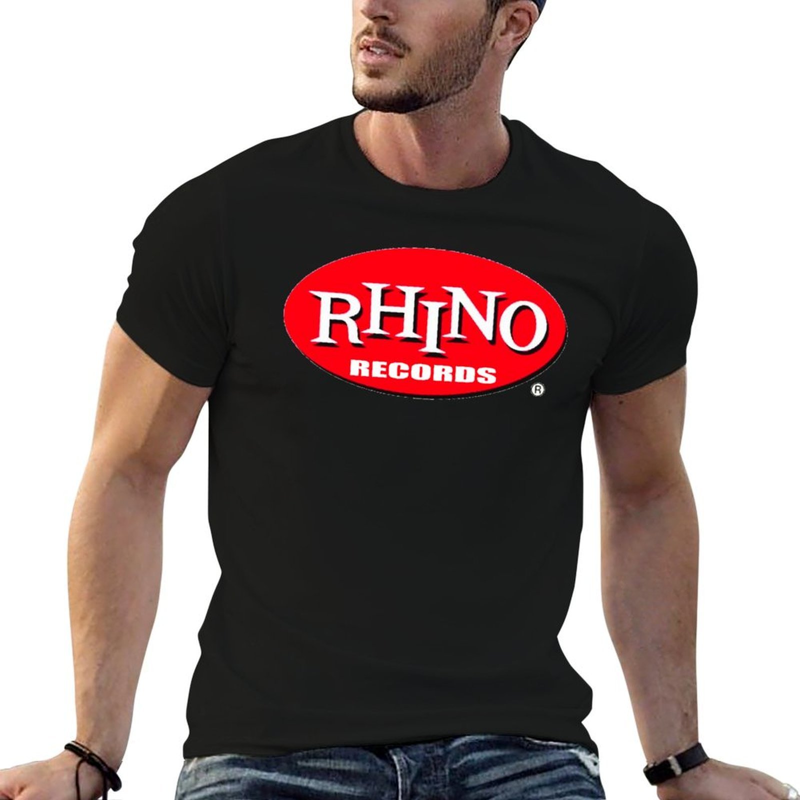 Collectible Vintage T Shirts - T-shirt vintage da collezione Rhino Records,