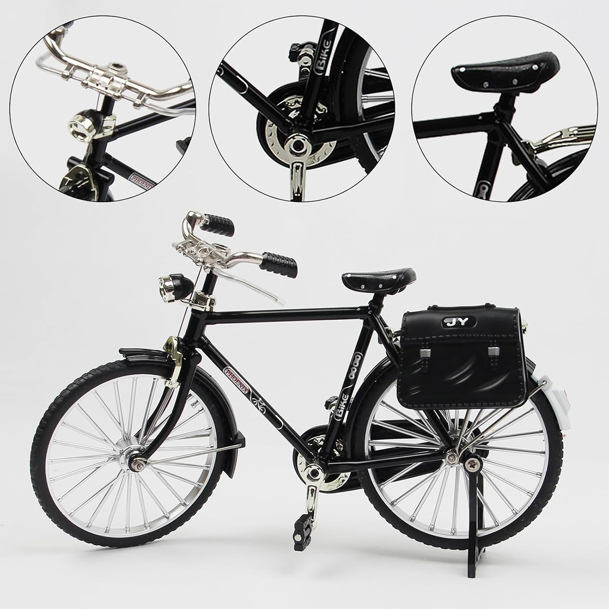 Vintage Collectibles Toys - Modellino in Lega di Bicicletta Retrò,
