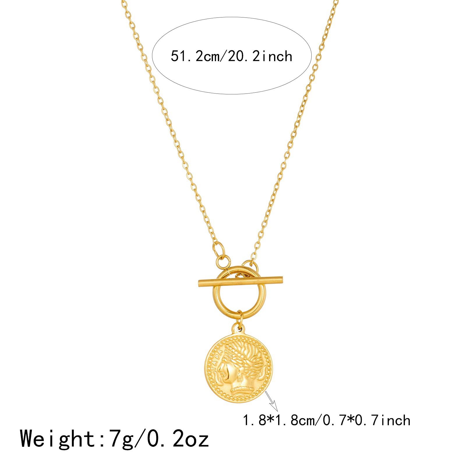 Collana con Ciondolo Rotondo V - Vintage Collectible Coins recensione e prezzo