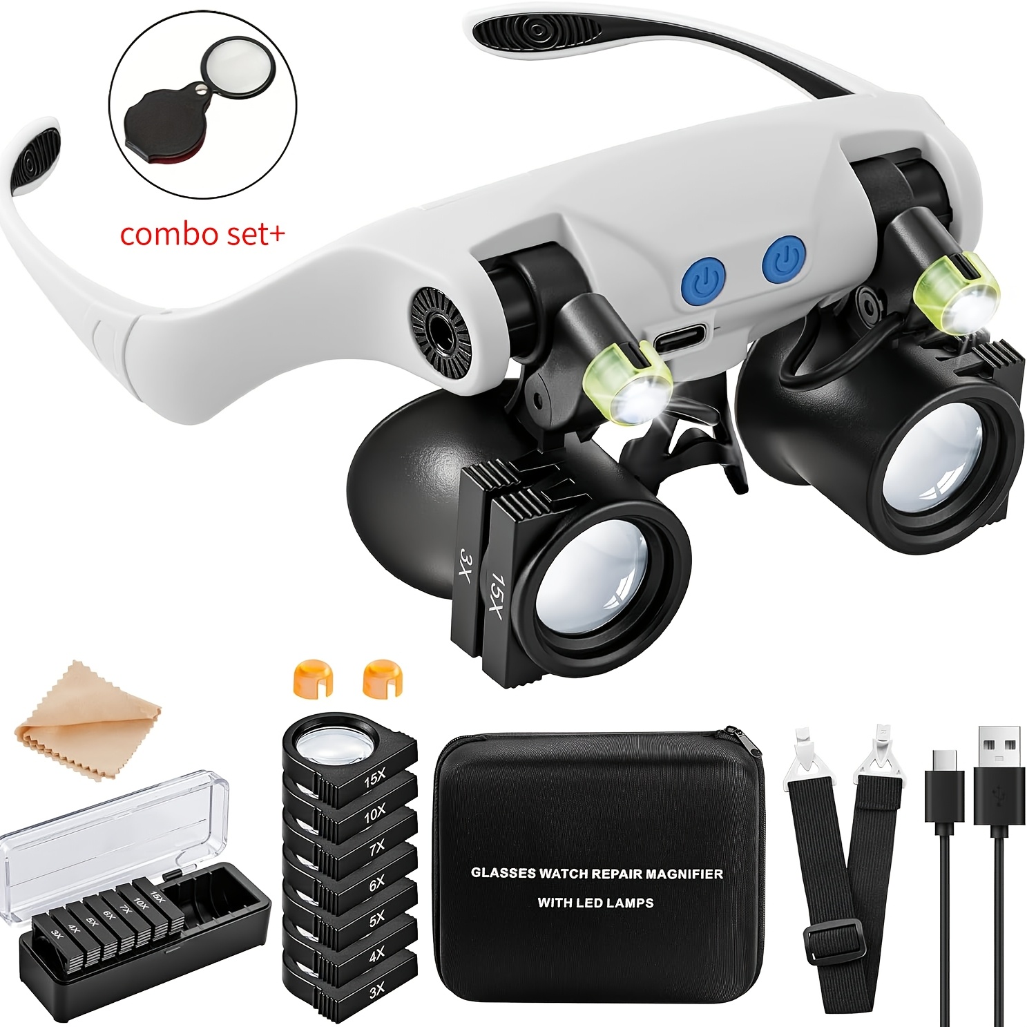 Occhiali ingrandenti a LED da  - Darkroom Enlarger Lens recensione e prezzo