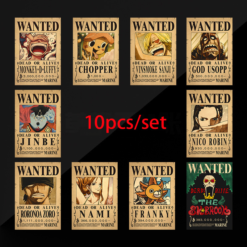 10 Pezzi Poster Anime One Piec - Vintage Collectibles Toys recensione e prezzo