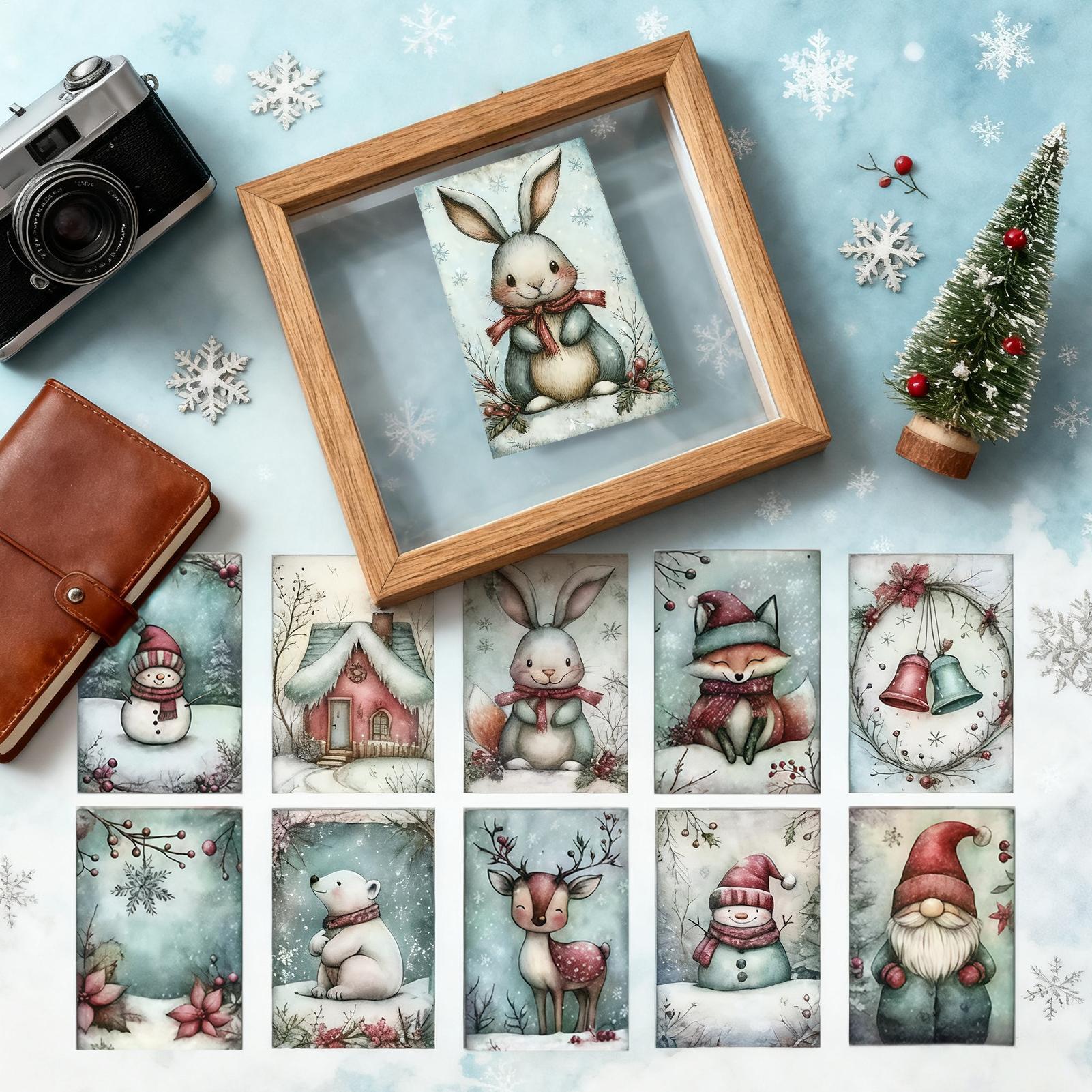 Biglietto d'auguri di Natale 2 - Collectible Vintage Greeting Cards recensione e prezzo