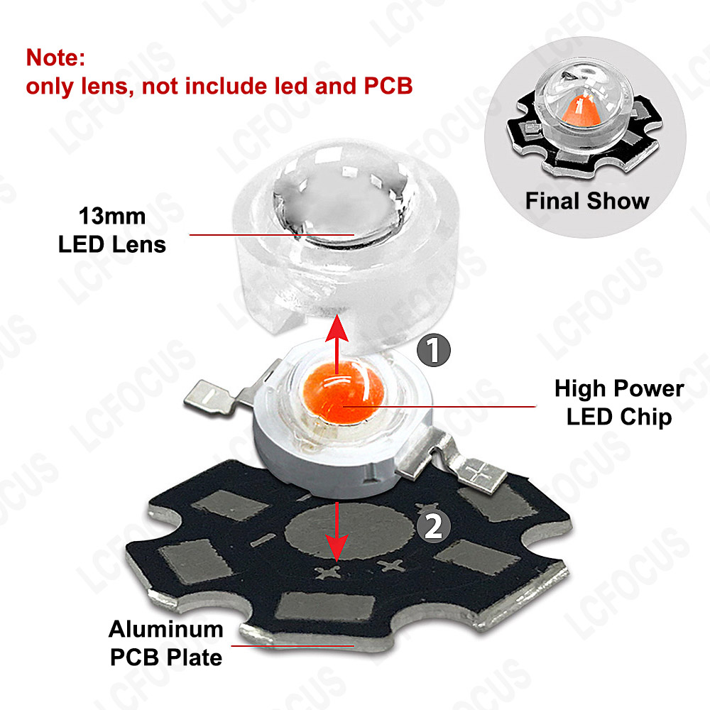 13mm 1W 3W Mini lente LED 15 3 - Darkroom Enlarger Lens recensione e prezzo