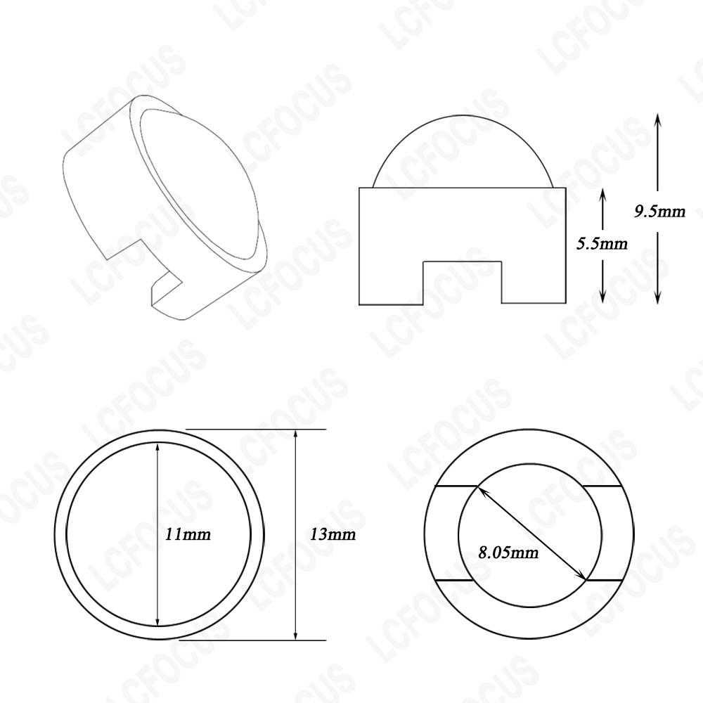 13mm 1W 3W Mini lente LED 15 3 - Darkroom Enlarger Lens recensione e prezzo