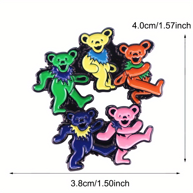 Spilla smaltata con orsi danza - Vintage Collectible Bears recensione e prezzo