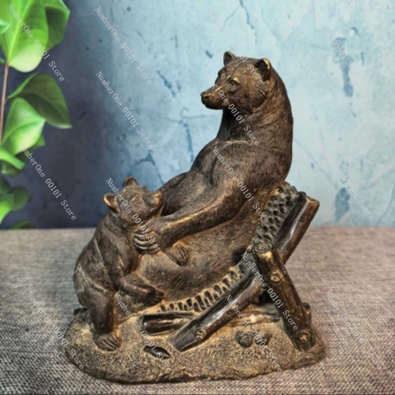 Ornamento di Orso in Bronzo An - Vintage Collectible Bears recensione e prezzo