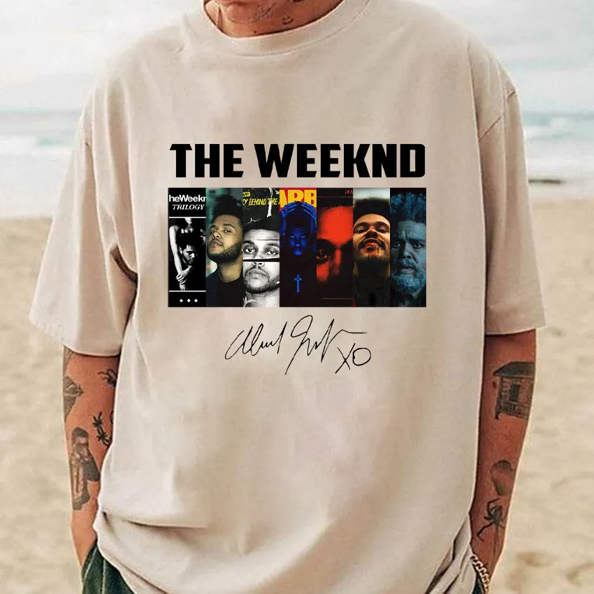 T-shirt da uomo The Weeknd 202 - Collectible Vintage T Shirts recensione e prezzo