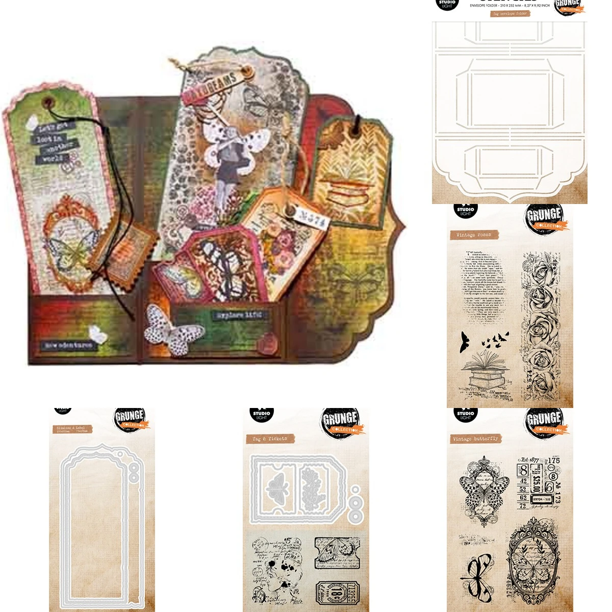 Collezione Vintage Roses Grung - Collectible Vintage Greeting Cards recensione e prezzo